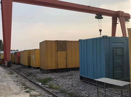 安徽發(fā)電機(jī)租賃案例